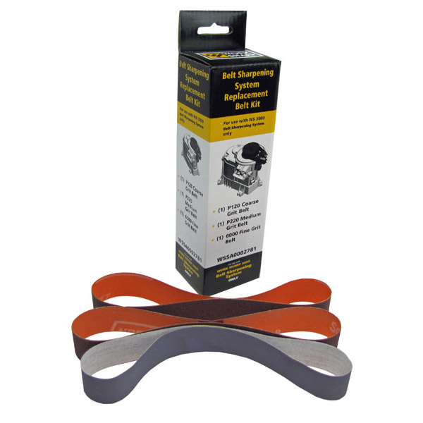 WORKSHARP 3000 REPLACEMENT 6 PIECE BELTS KIT 